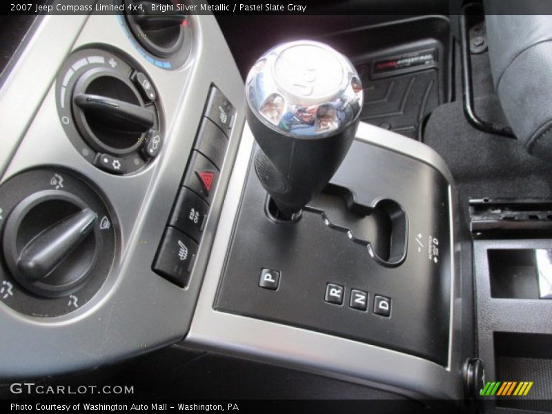 Bright Silver Metallic / Pastel Slate Gray 2007 Jeep Compass Limited 4x4