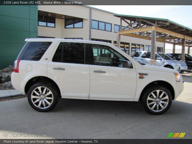 Alaska White / Alpaca Beige 2008 Land Rover LR2 HSE