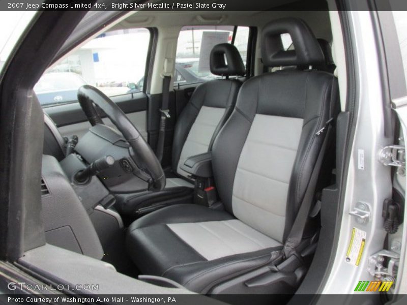 Bright Silver Metallic / Pastel Slate Gray 2007 Jeep Compass Limited 4x4