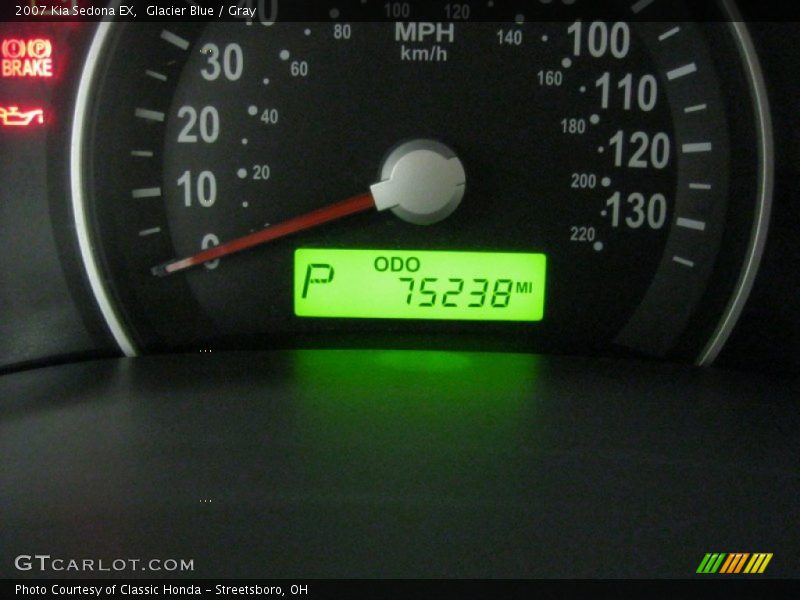 Glacier Blue / Gray 2007 Kia Sedona EX