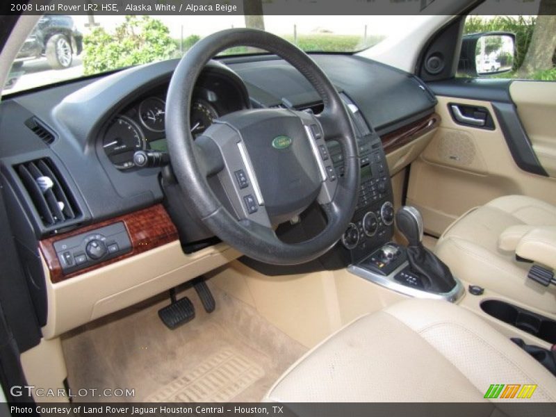 Alaska White / Alpaca Beige 2008 Land Rover LR2 HSE