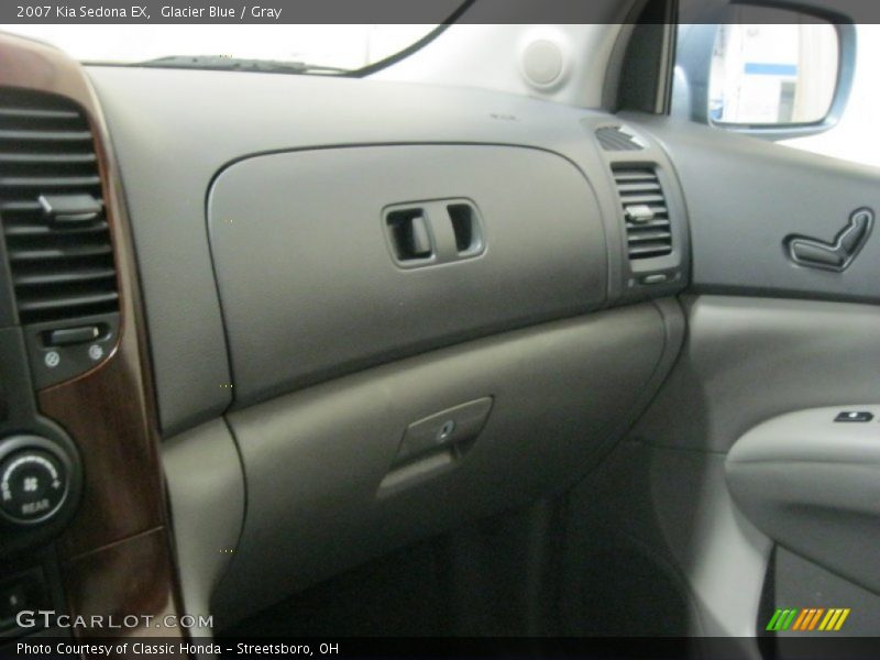 Glacier Blue / Gray 2007 Kia Sedona EX