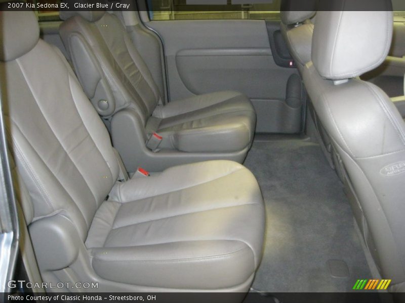 Glacier Blue / Gray 2007 Kia Sedona EX