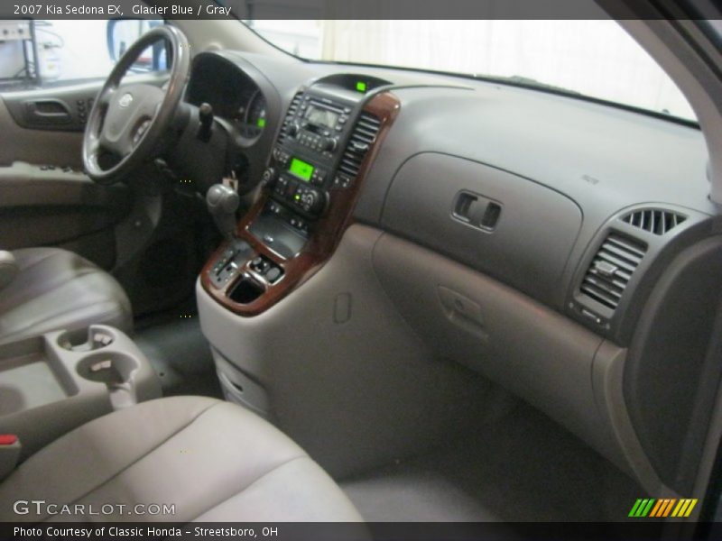 Glacier Blue / Gray 2007 Kia Sedona EX