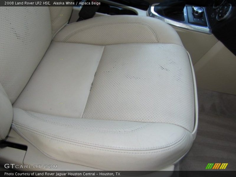 Alaska White / Alpaca Beige 2008 Land Rover LR2 HSE