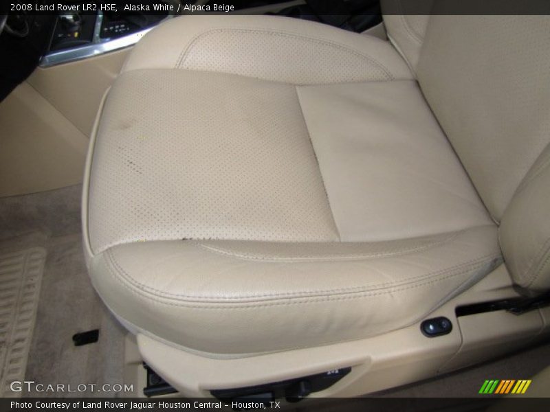 Alaska White / Alpaca Beige 2008 Land Rover LR2 HSE