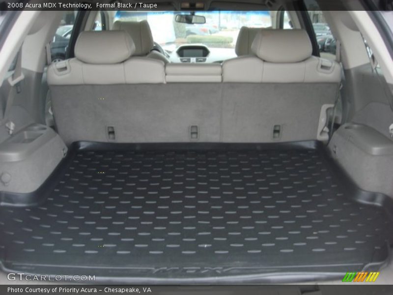 Formal Black / Taupe 2008 Acura MDX Technology