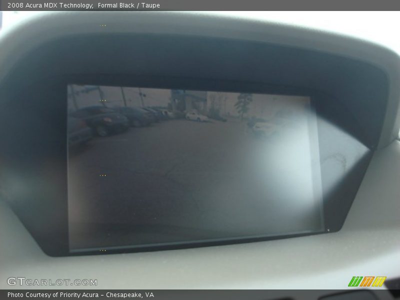 Formal Black / Taupe 2008 Acura MDX Technology