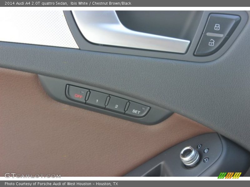 Ibis White / Chestnut Brown/Black 2014 Audi A4 2.0T quattro Sedan