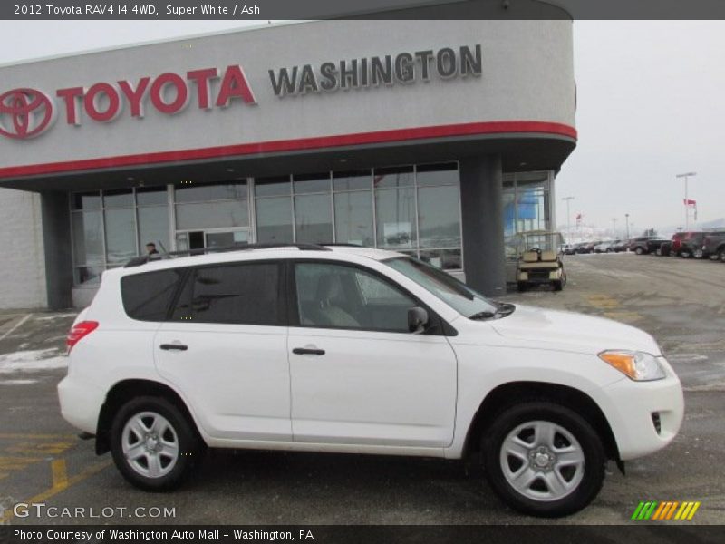 Super White / Ash 2012 Toyota RAV4 I4 4WD