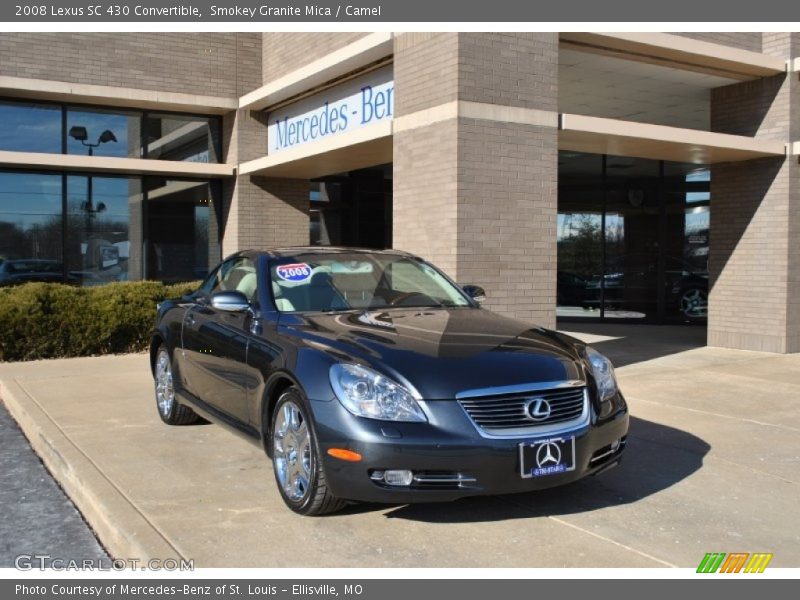 Smokey Granite Mica / Camel 2008 Lexus SC 430 Convertible