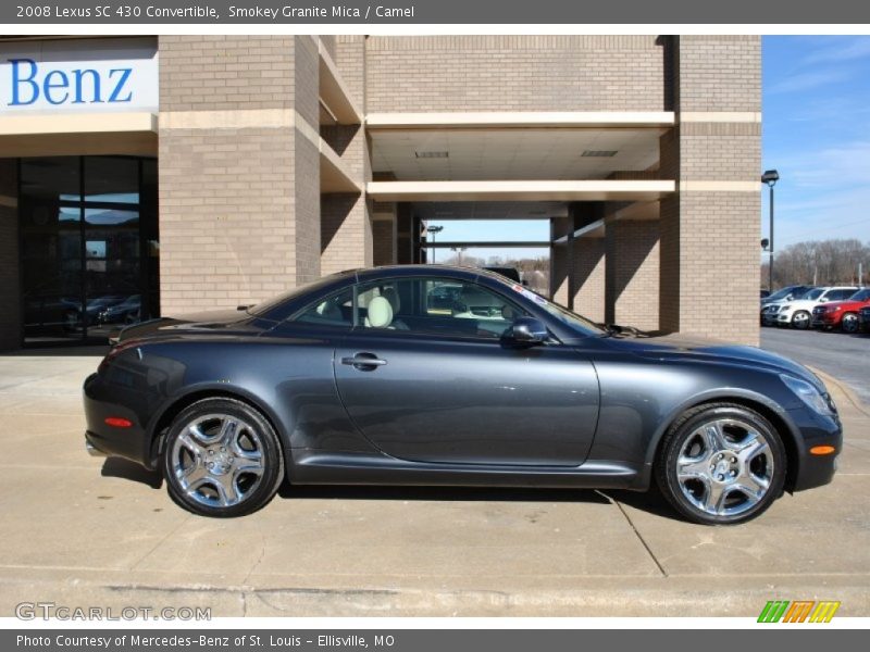 Smokey Granite Mica / Camel 2008 Lexus SC 430 Convertible