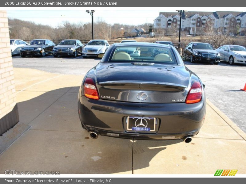 Smokey Granite Mica / Camel 2008 Lexus SC 430 Convertible