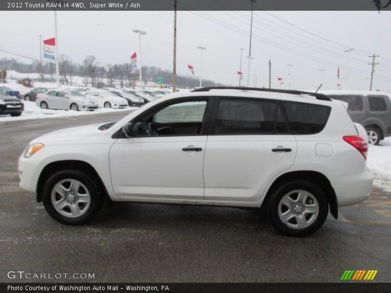 Super White / Ash 2012 Toyota RAV4 I4 4WD