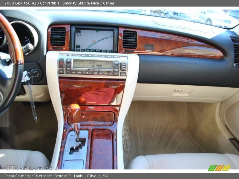 Smokey Granite Mica / Camel 2008 Lexus SC 430 Convertible