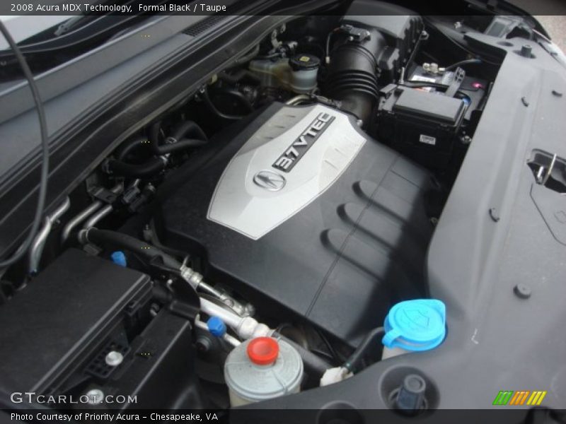 Formal Black / Taupe 2008 Acura MDX Technology