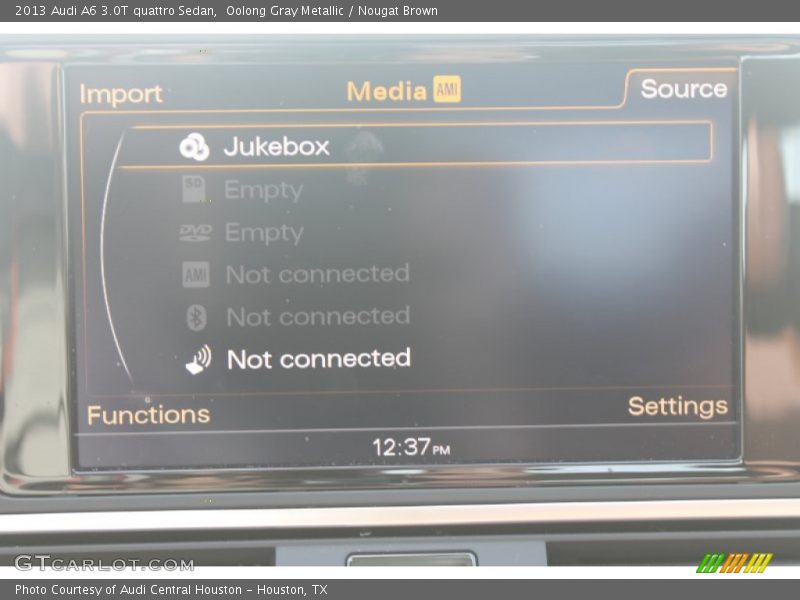 Oolong Gray Metallic / Nougat Brown 2013 Audi A6 3.0T quattro Sedan