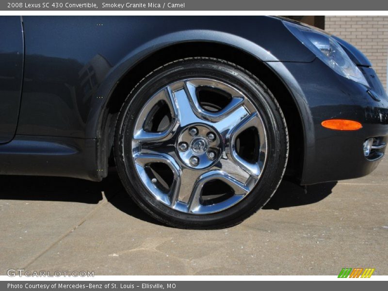 Smokey Granite Mica / Camel 2008 Lexus SC 430 Convertible
