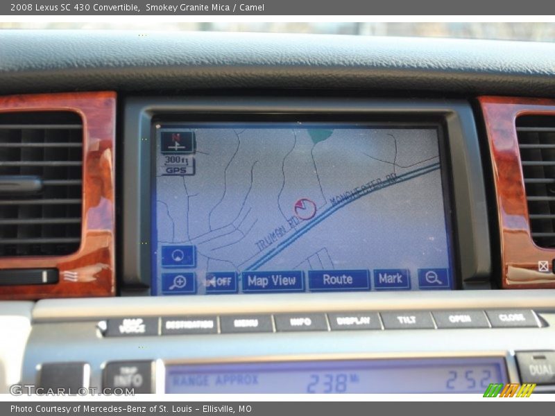 Smokey Granite Mica / Camel 2008 Lexus SC 430 Convertible