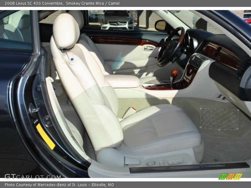 Smokey Granite Mica / Camel 2008 Lexus SC 430 Convertible