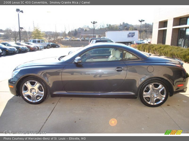 Smokey Granite Mica / Camel 2008 Lexus SC 430 Convertible