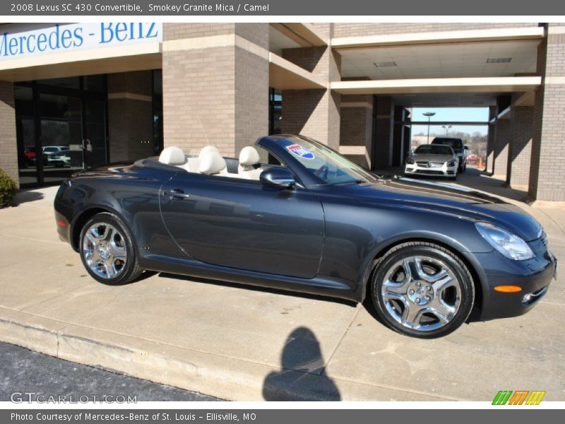 Smokey Granite Mica / Camel 2008 Lexus SC 430 Convertible