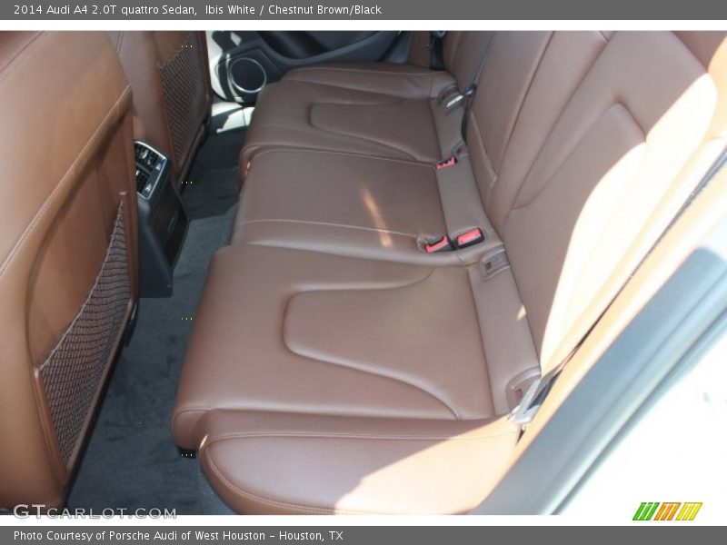 Ibis White / Chestnut Brown/Black 2014 Audi A4 2.0T quattro Sedan
