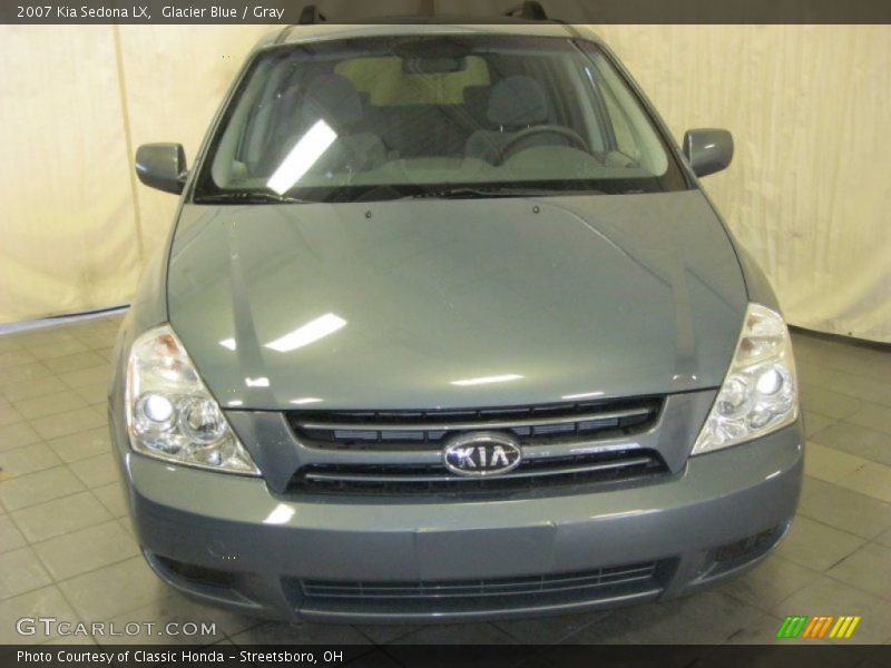 Glacier Blue / Gray 2007 Kia Sedona LX