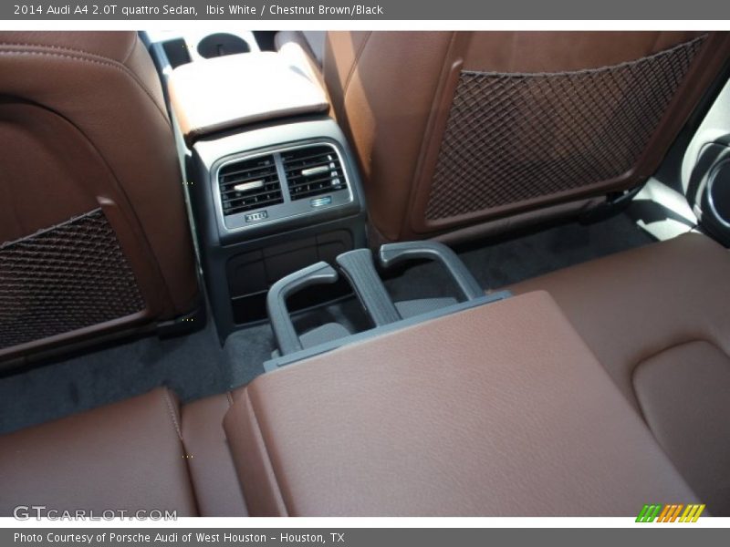 Ibis White / Chestnut Brown/Black 2014 Audi A4 2.0T quattro Sedan