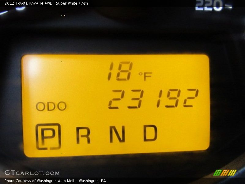 Super White / Ash 2012 Toyota RAV4 I4 4WD