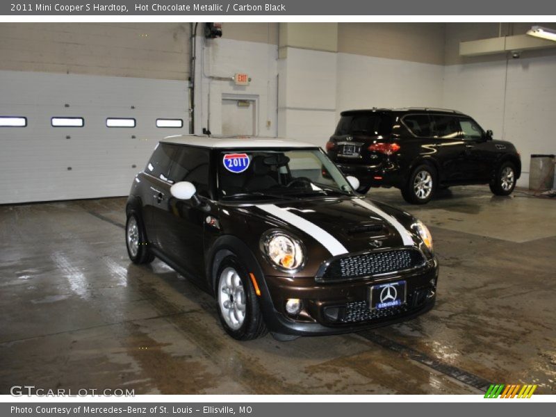 Hot Chocolate Metallic / Carbon Black 2011 Mini Cooper S Hardtop