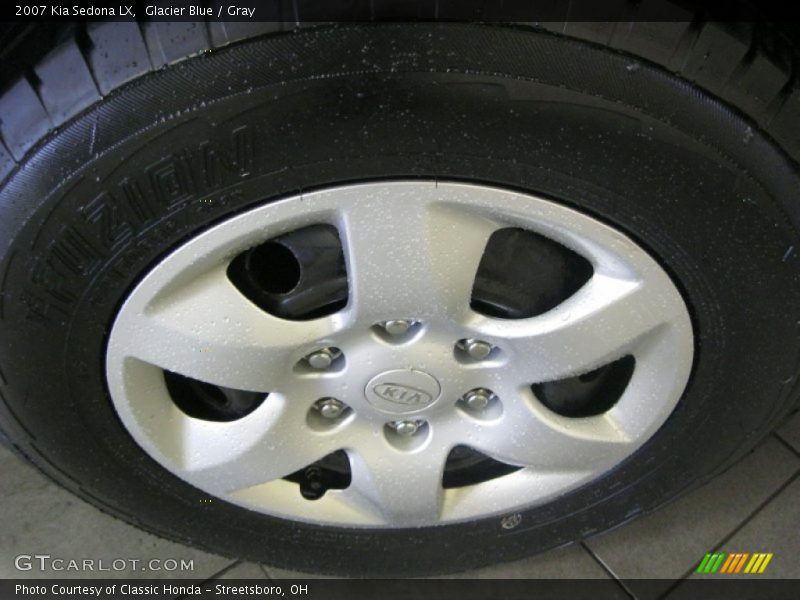 Glacier Blue / Gray 2007 Kia Sedona LX