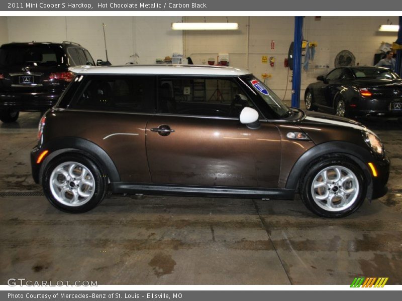 Hot Chocolate Metallic / Carbon Black 2011 Mini Cooper S Hardtop