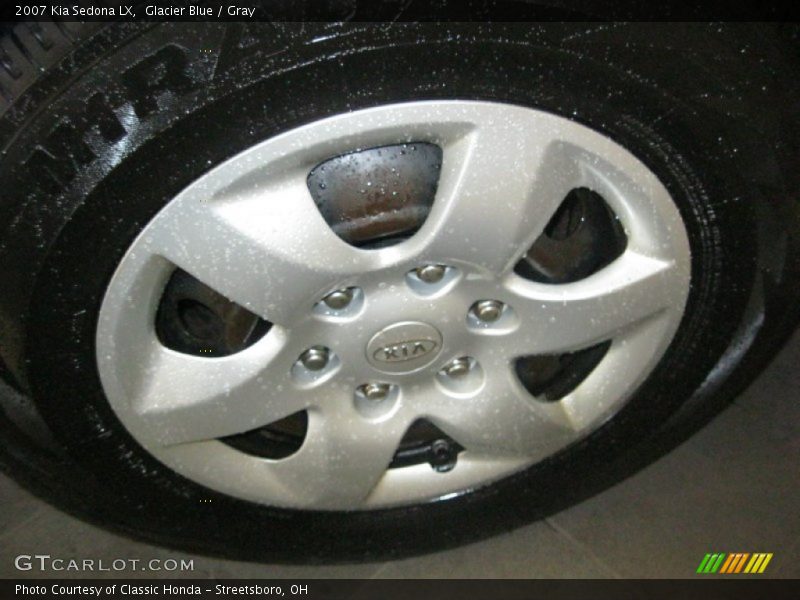 Glacier Blue / Gray 2007 Kia Sedona LX