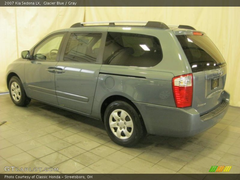 Glacier Blue / Gray 2007 Kia Sedona LX