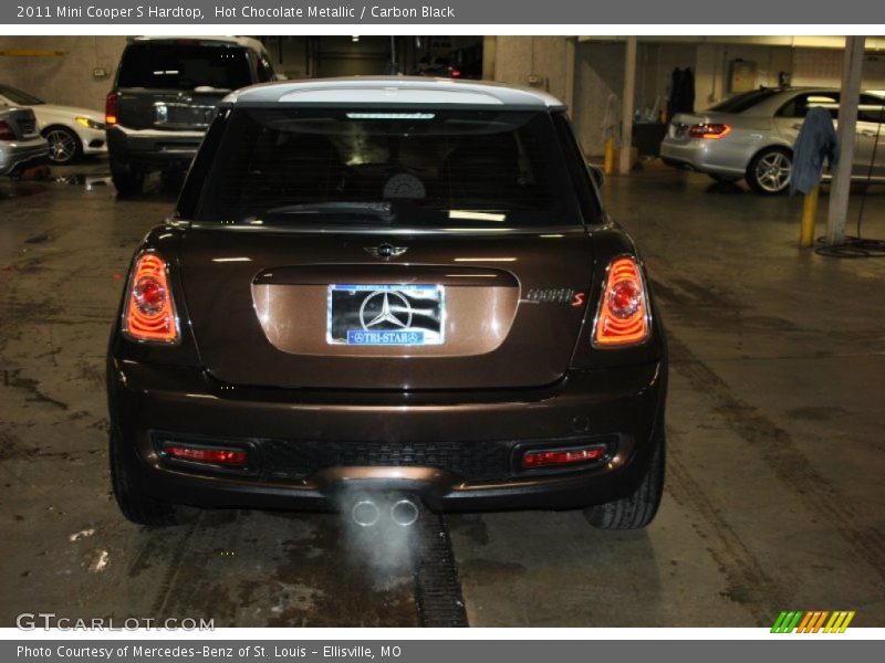 Hot Chocolate Metallic / Carbon Black 2011 Mini Cooper S Hardtop