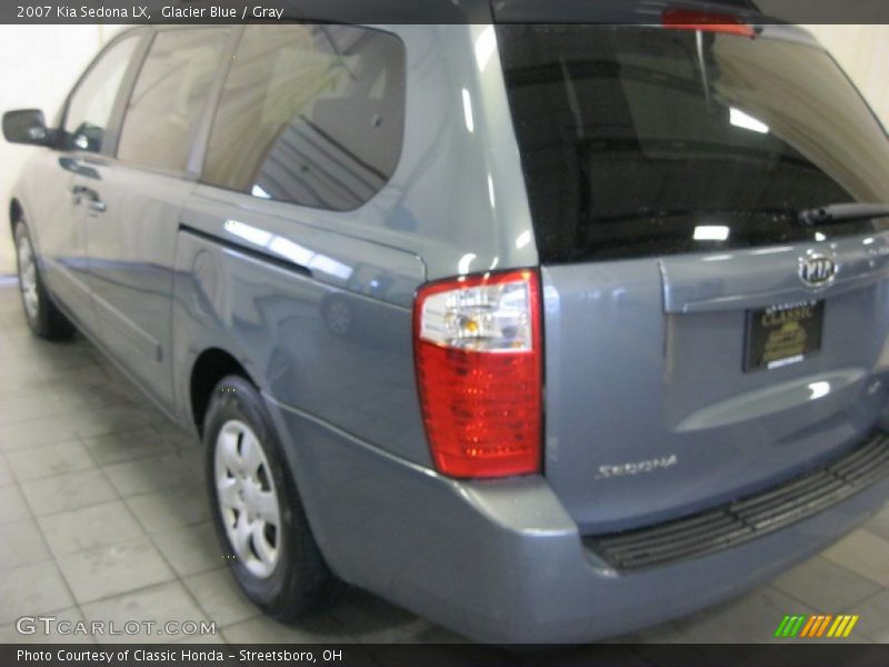 Glacier Blue / Gray 2007 Kia Sedona LX
