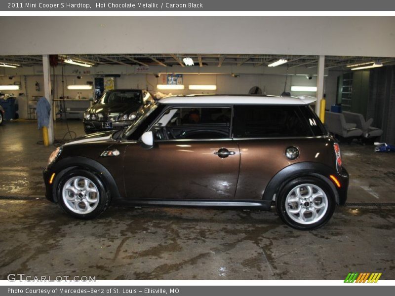 Hot Chocolate Metallic / Carbon Black 2011 Mini Cooper S Hardtop