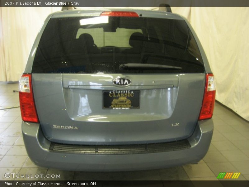 Glacier Blue / Gray 2007 Kia Sedona LX