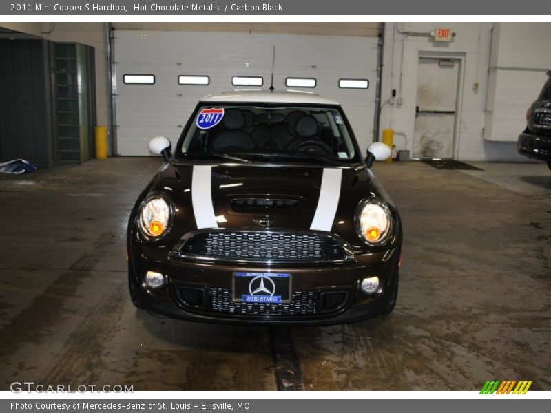 Hot Chocolate Metallic / Carbon Black 2011 Mini Cooper S Hardtop