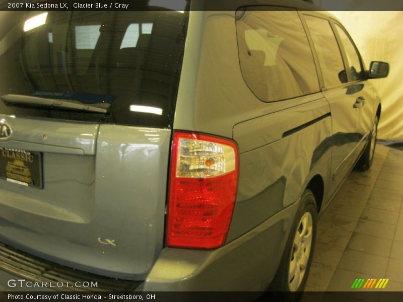 Glacier Blue / Gray 2007 Kia Sedona LX