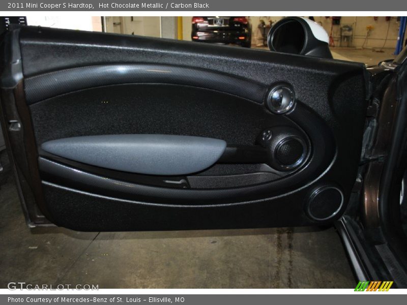 Hot Chocolate Metallic / Carbon Black 2011 Mini Cooper S Hardtop