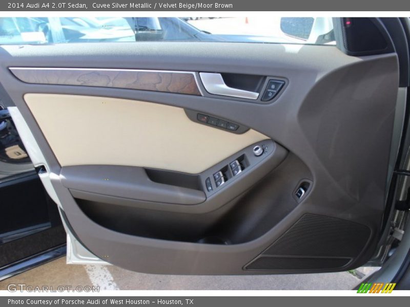 Cuvee Silver Metallic / Velvet Beige/Moor Brown 2014 Audi A4 2.0T Sedan