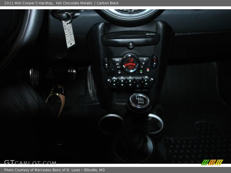 Hot Chocolate Metallic / Carbon Black 2011 Mini Cooper S Hardtop