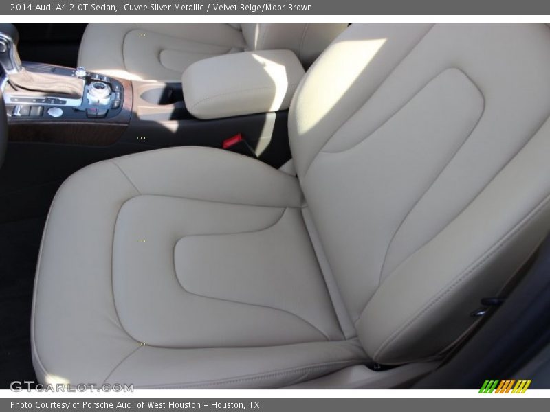 Cuvee Silver Metallic / Velvet Beige/Moor Brown 2014 Audi A4 2.0T Sedan