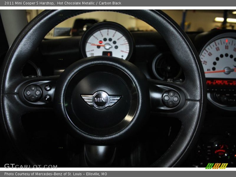 Hot Chocolate Metallic / Carbon Black 2011 Mini Cooper S Hardtop