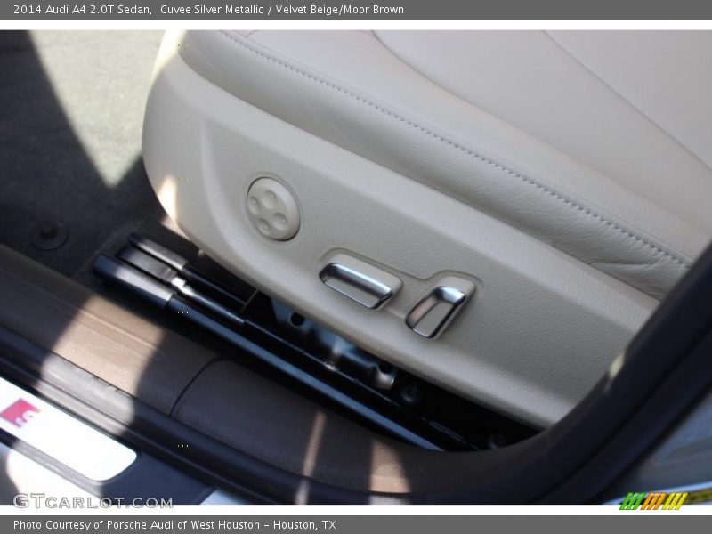Cuvee Silver Metallic / Velvet Beige/Moor Brown 2014 Audi A4 2.0T Sedan
