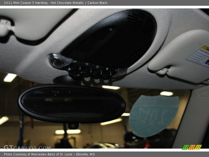 Hot Chocolate Metallic / Carbon Black 2011 Mini Cooper S Hardtop