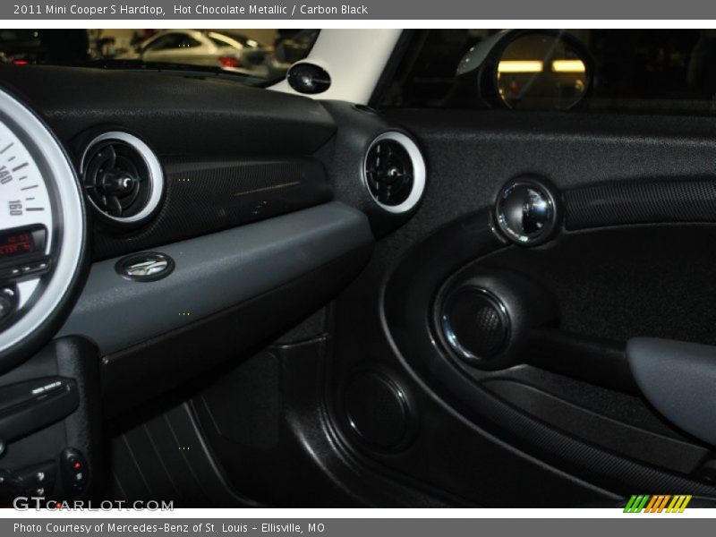 Hot Chocolate Metallic / Carbon Black 2011 Mini Cooper S Hardtop