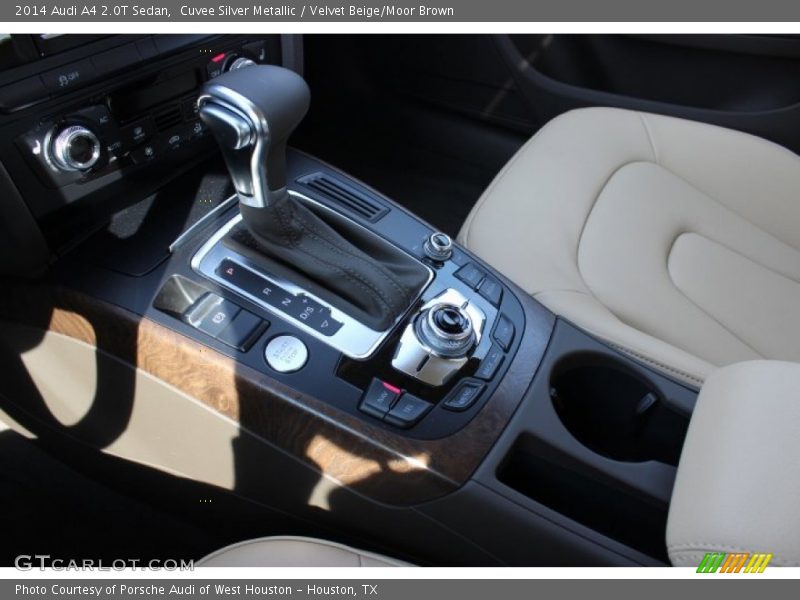 Cuvee Silver Metallic / Velvet Beige/Moor Brown 2014 Audi A4 2.0T Sedan